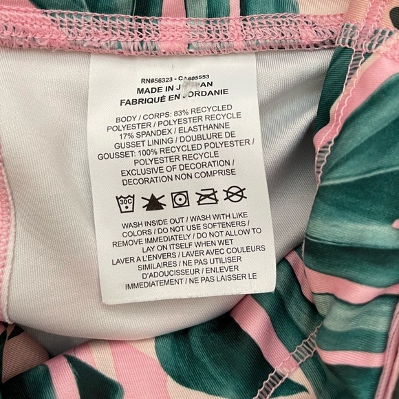 Nike Dri-Fit Fast Crop Running Tight Fit Botanical Legging Women's Size … - Picture 10 of 10